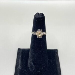 Tiny Sterling Silver Shell Ring